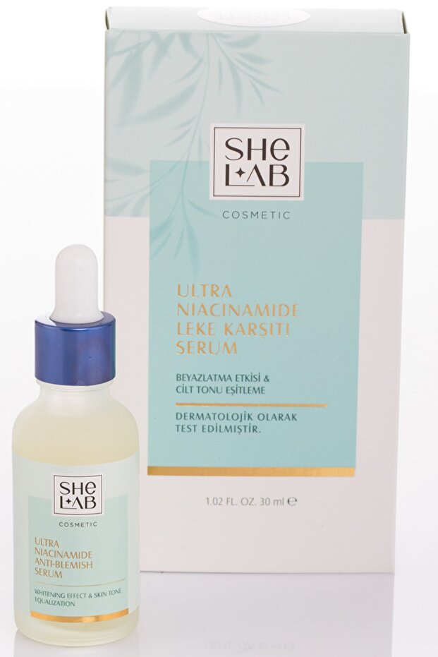 Anti-Blemish Serum 10% Niacinamide Panthenol- Hyaluronic Acid 30 ml