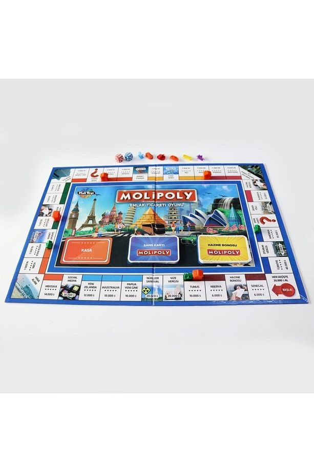 Molipoly Emlak Ticaret Oyunu Ve Kızma Birader 2'li Set - 4