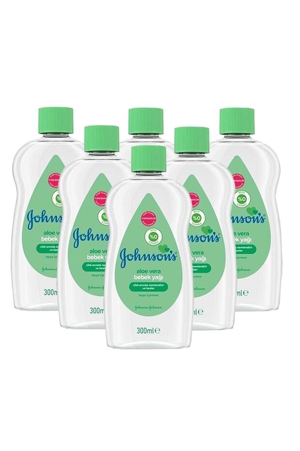 Baby Moisturizing Baby Oil with Aloe Vera 300 Ml