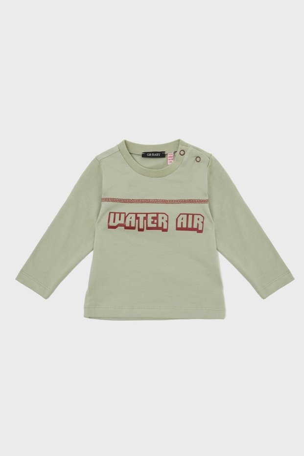 Baby Boy Green T-shirt 22pfwbg1521