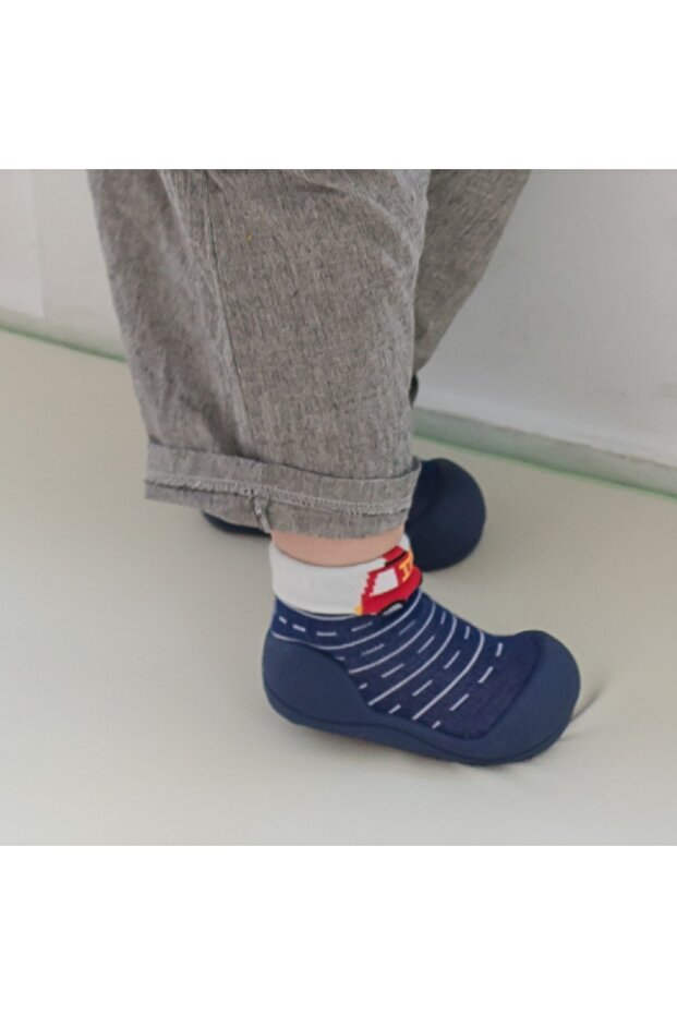 Two Style Barefoot Ilk Adım Ayakkabısı (MAVİ) A19tm - 3