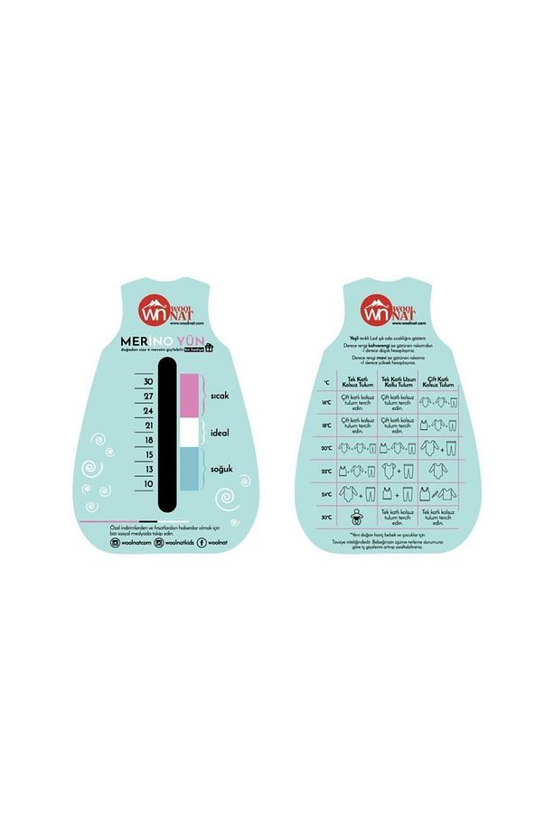 Merino Yün Kamp Temalı Kolsuz Tek Katlı Çocuk Uyku Tulumu - 3