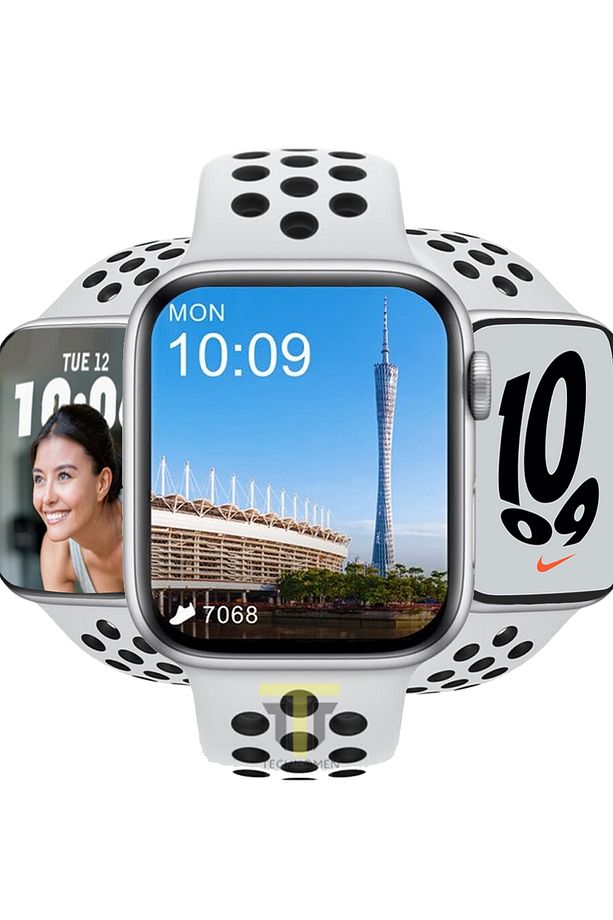 Watch 7 Dt Nlke Series Spor Smartwatch 2022 Akıllı Saat Nfc Siri Gps Bluetooth Çağrı Android Ios - 1