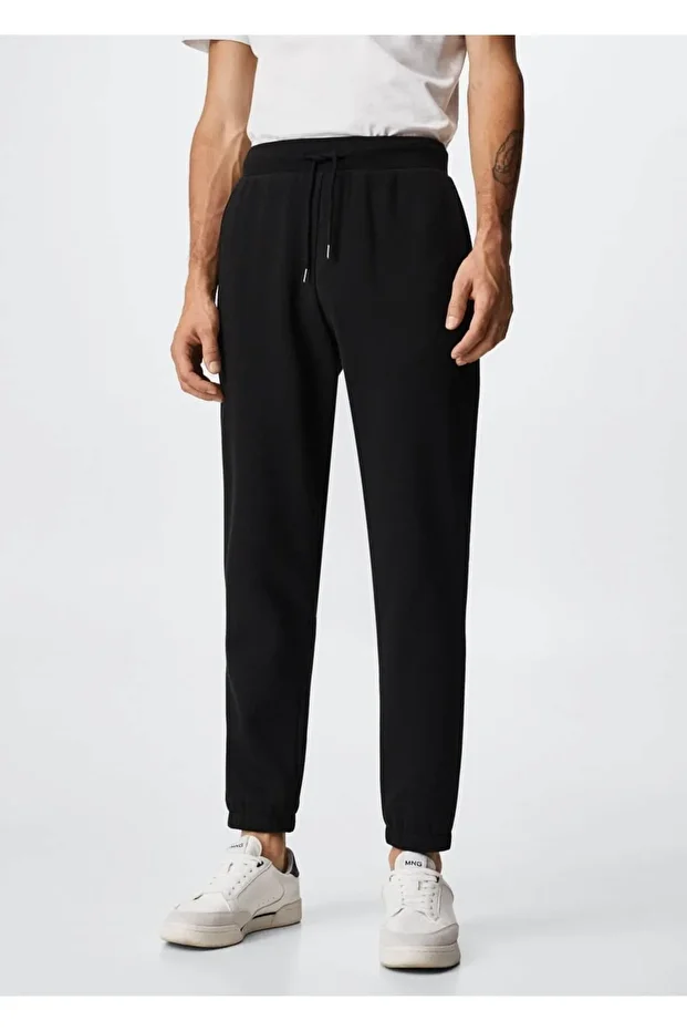 Sürdürülebilir Pamuklu Jogger Pantolon - 1