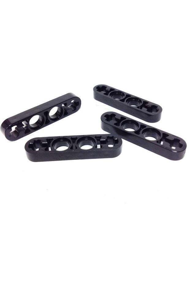 Original Technic Moc Custom Accessory Liftarm 1 X 4 Thin - Black 4 Pieces Will Be Sent