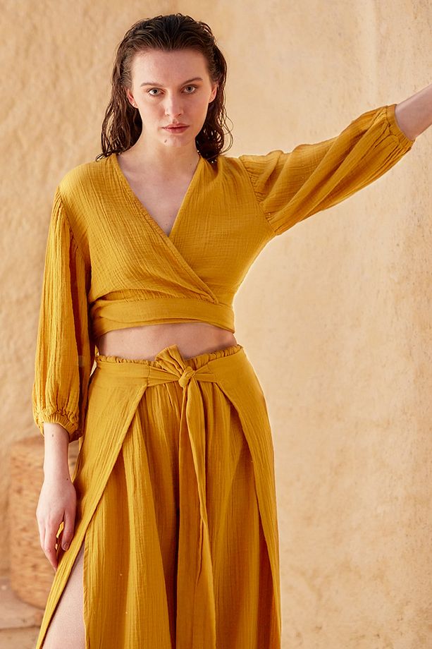 Mitra Pamuklu Crop - 1
