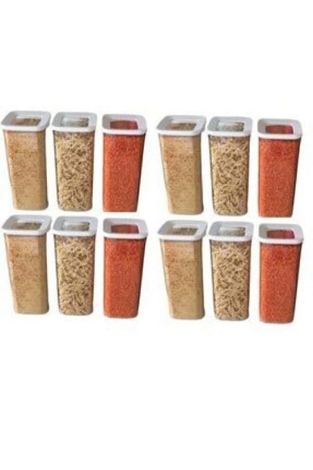 1700 ml Saklama Kabı&12 Adet Set - 1