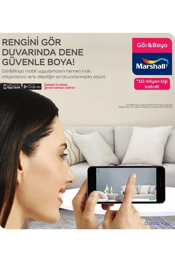 Maximum Su Bazlı Silinebilir Ipeksi Mat 15 Lt / 20 Kg Islak Kum - 5