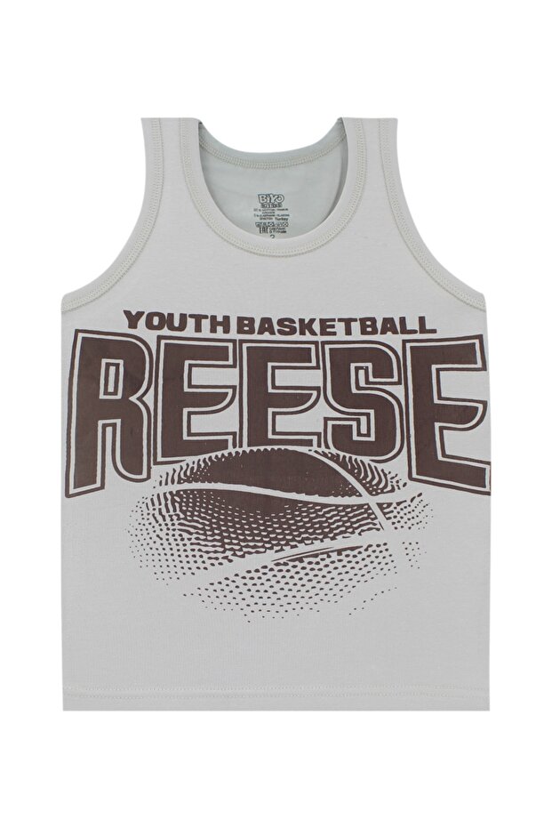 قميص داخلي مطبوع للأولاد مكون من 5 قطع - 4