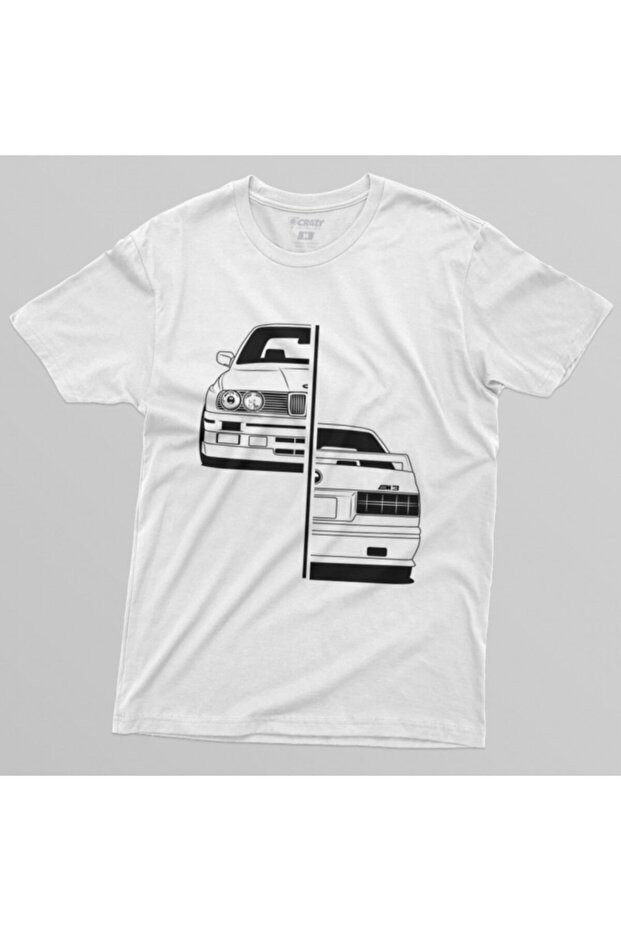 Ανδρικό μπλουζάκι Bmw E30 Ffront Back - 4