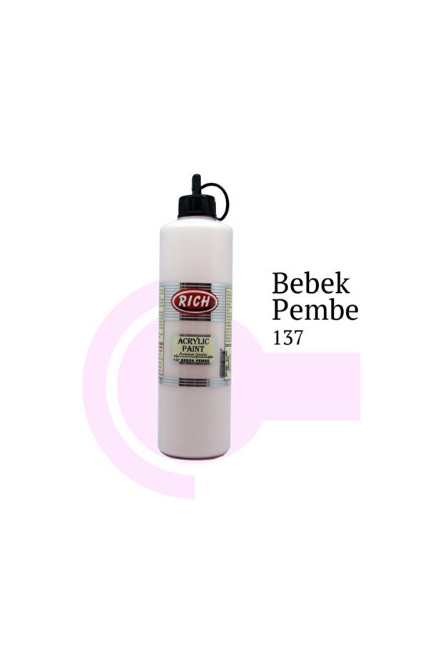 Akrilik Boya Master 500 Cc Bebek Pembe - 2