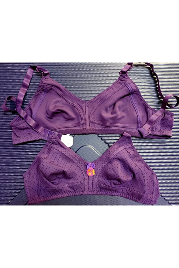 قطن ممشط منقوش سلس 2 قطعة - 2