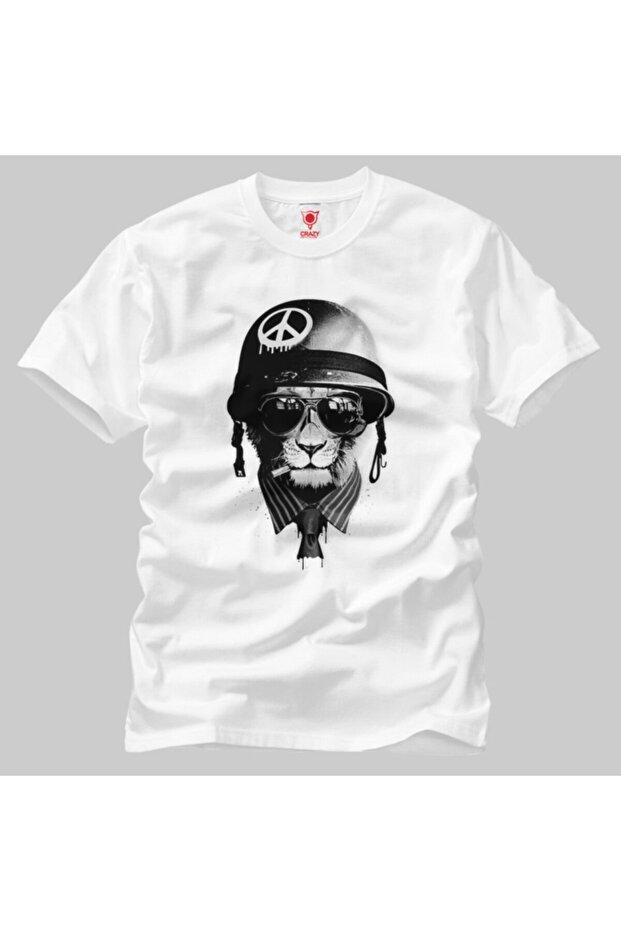 Lion Peace Soldier Men's T-Shirt