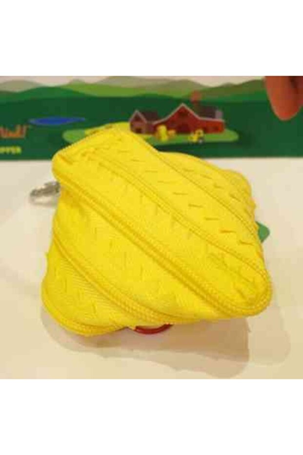 Animals Mini Pouch Sarı - 3