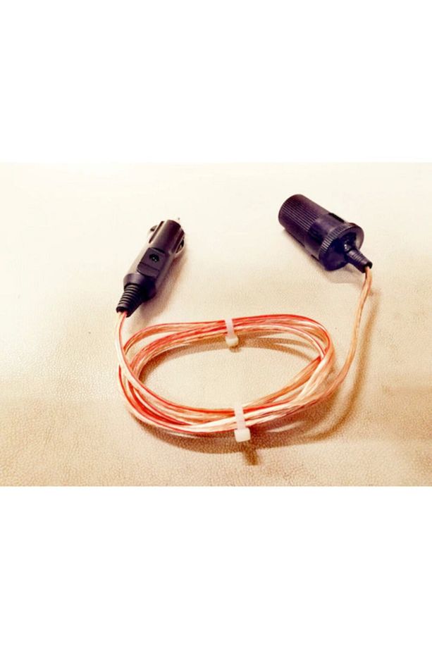 12 Ve 24 Volt Uyumlu Araç Çakmaklık Uzatma Kablosu - 3 Metre - 3