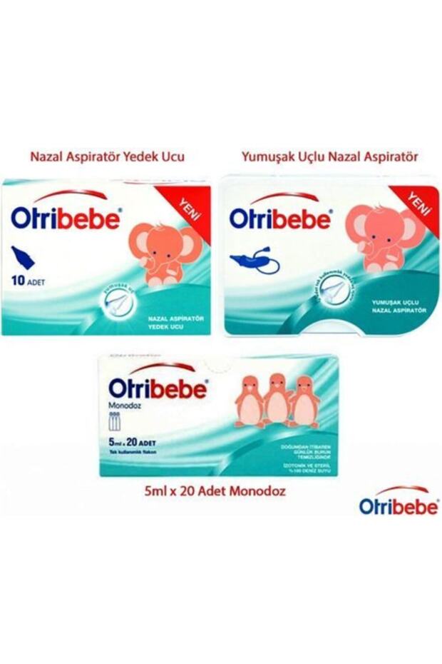 Nazal Aspiratör + 12 Adet Yedek Uç + Monodoz 20 Flakon - 1