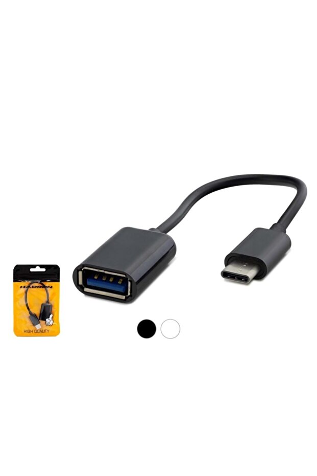 Hn4519 Otg Type-c To Usb 2.0 Poşetli - 1