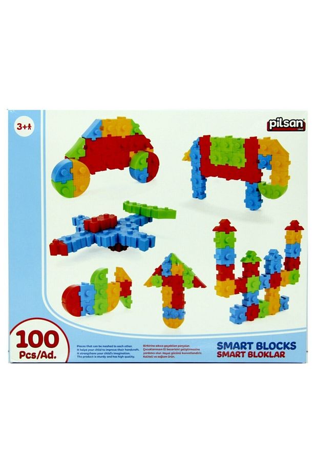 Pilsan 100 Parça Akıllı Bloklar - 4