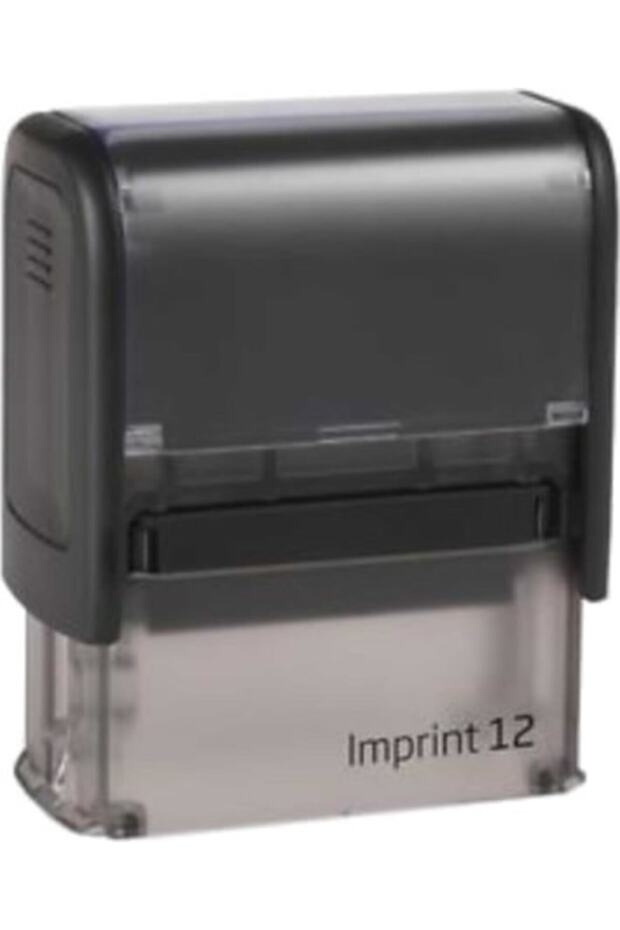 Imprint 12 ختم أسود اللون للجسم