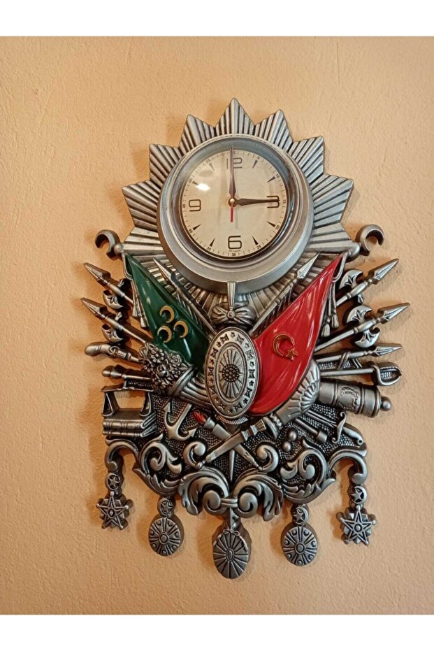 Osmanlı Armalı Duvar Saati - 1