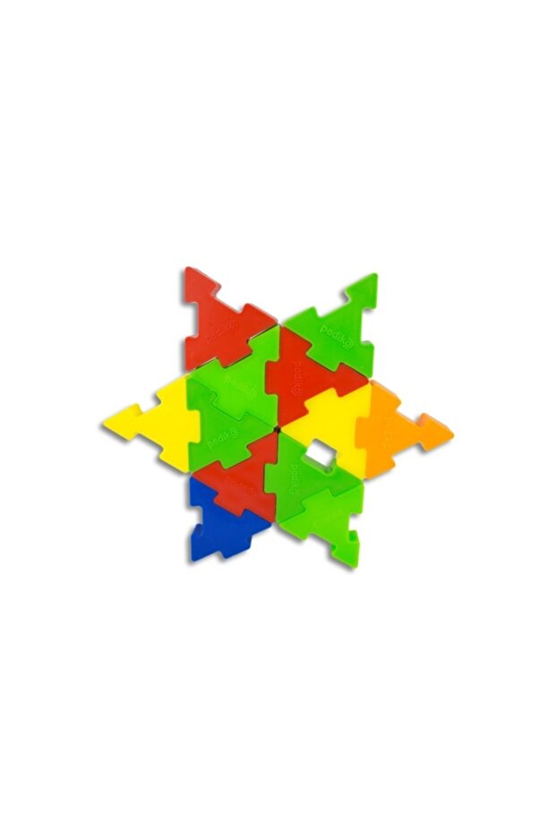 Çam Yapı Seti Yapı Oyuncak 64 Parça - 1