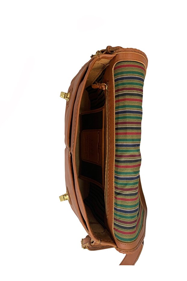 Handmade Deri Postacı Çanta (SADO) - 5