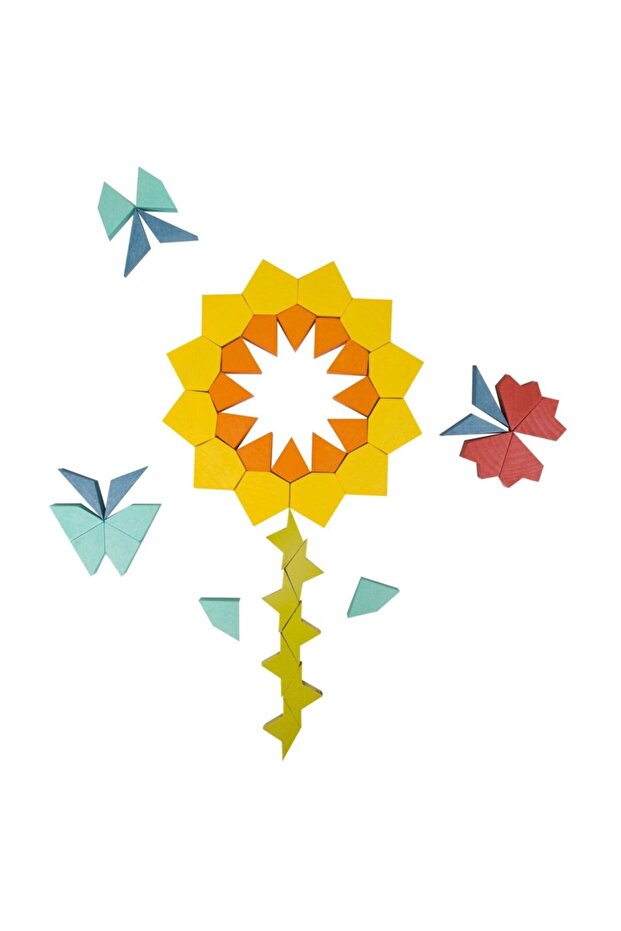 Ahşap Mandala Bulmaca - 5