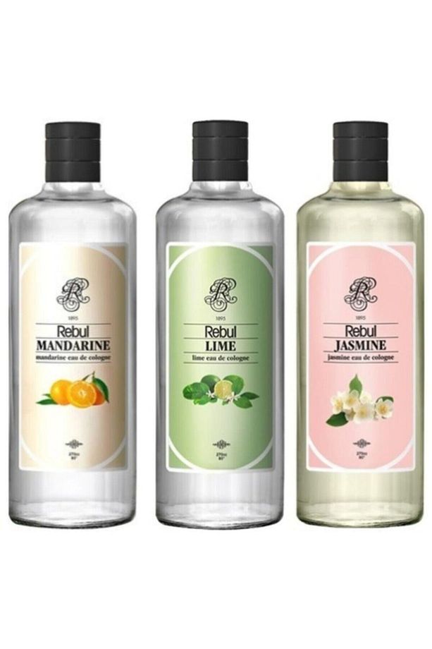 Kolonya 3'lü Set Lime-jasmine-mandarine 250 ml - 1