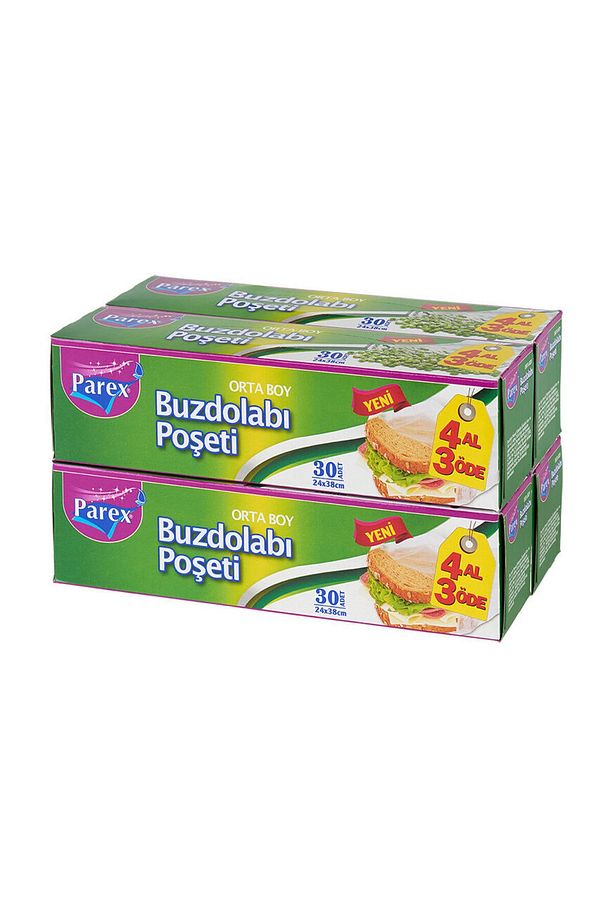 Orta Boy Buzdolabı Poşeti 4 Al 3 Öde - 2