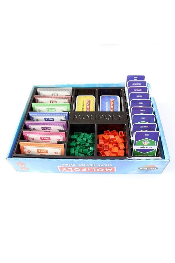 Molipoly Emlak Ticaret Oyunu Ve Kızma Birader 2'li Set - 3