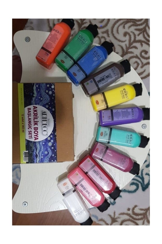 Akrilik Boya Başlangıç Seti 12x140 ml