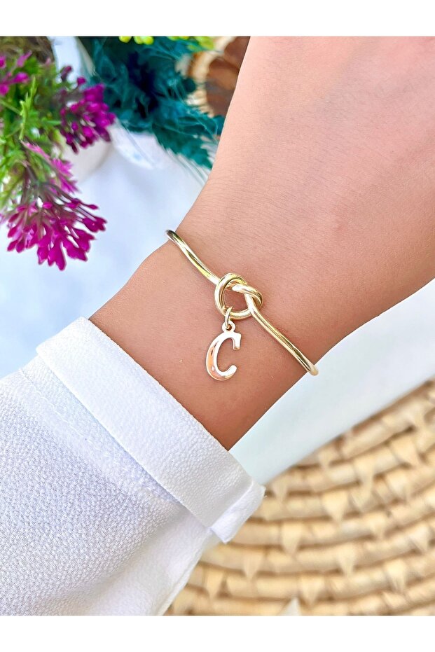 Love Wedding Letter Bracelet Letter C