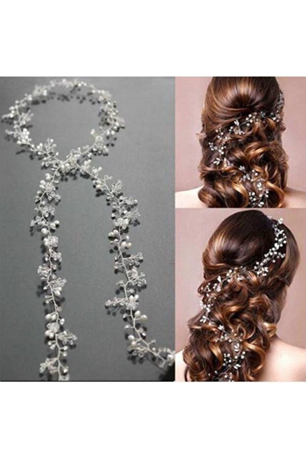 65 Cm Ivy Model Bridal Crown