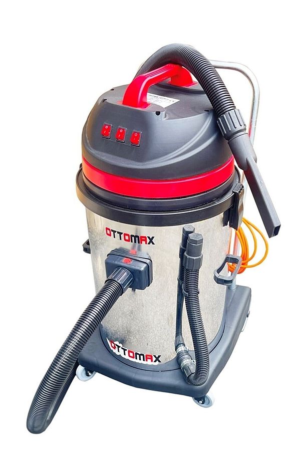 Ottomax Otx3mt 4200 Watt 3 Motorlu Islak Kuru Sanayi Tipi Oto Süpürgesi Endüstriyel Süpürge - 2