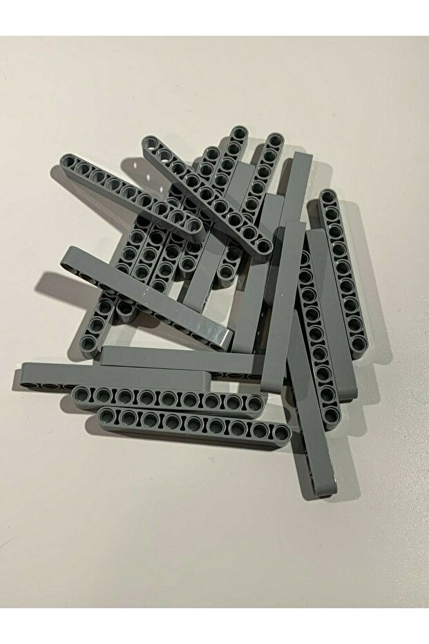 Original Technic Moc Custom Accessory Liftarm 1 X 9 Thick - Light Gray 4 Pieces Will Be Sent