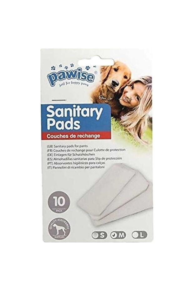 Neo Pet Market Dog Menstrual Pad M Size 10 Pack