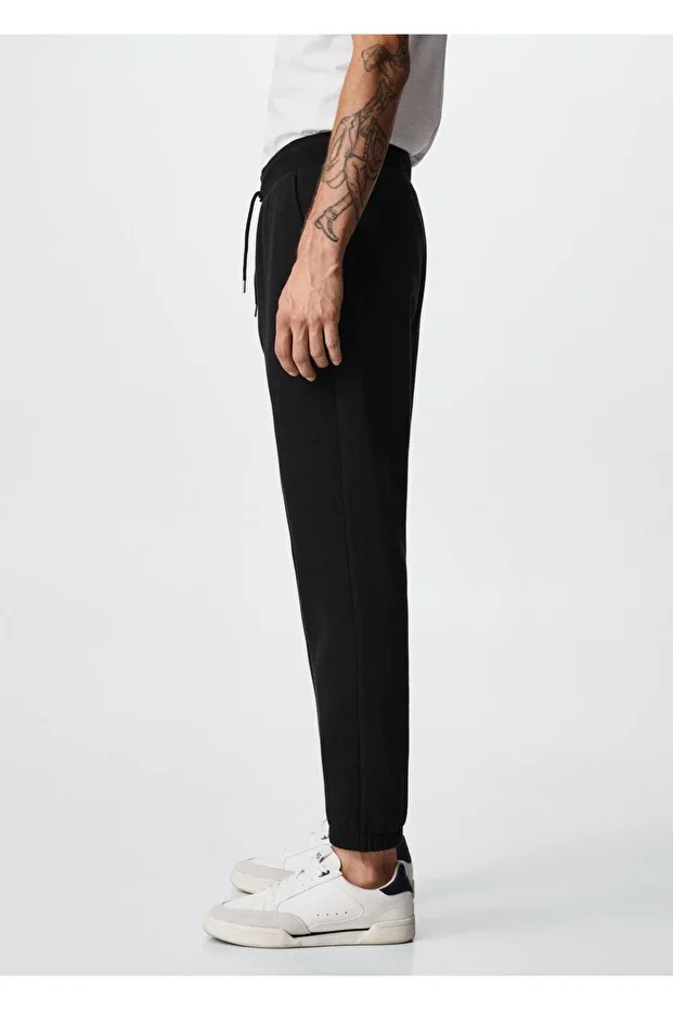Sürdürülebilir Pamuklu Jogger Pantolon - 6
