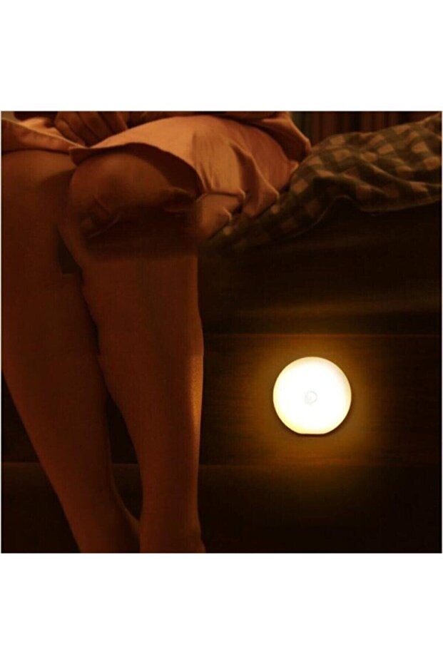 Şarjlı Sensörlü Dolap Içi Kablosuz Led Kabin Aydınlatma Mıknatıslı Gece Lambası - 7