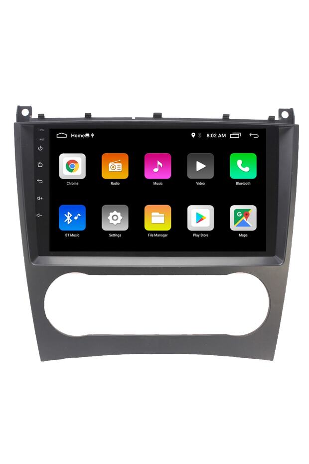 Mercedes C Class C180 (W203-W209) Android Carplay Navigasyon Multimedya Ekran Teyp 2gb Ram - 4