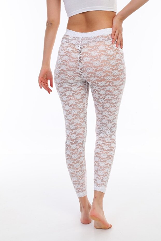 KOMPLE DANTELLİ TAYT - 3