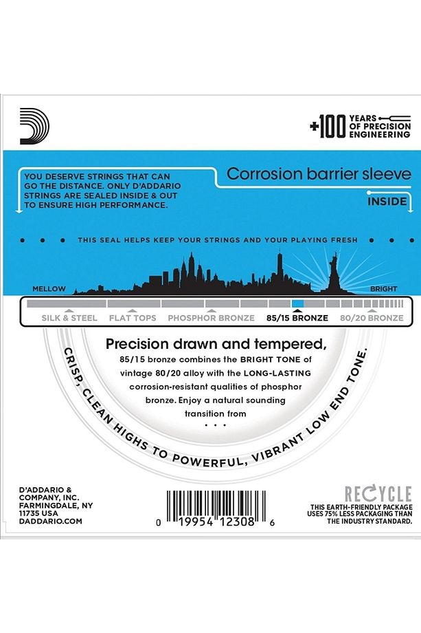 D'addario 0.11 Akustik Gitar Teli - 2