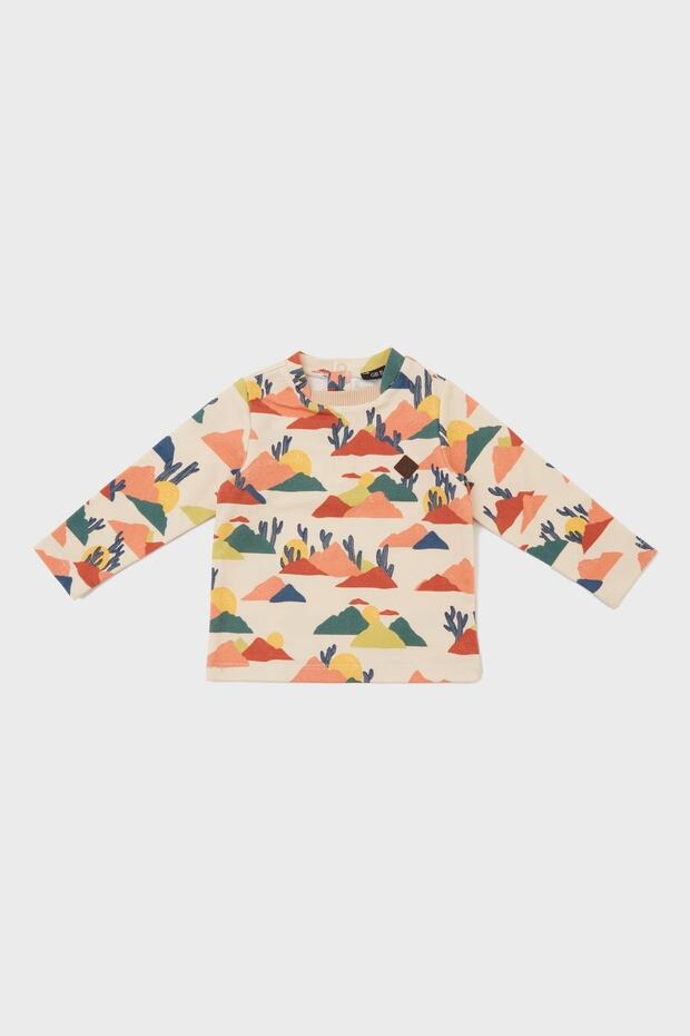 Baby Boy Patterned T-shirt 22pfwbg1514
