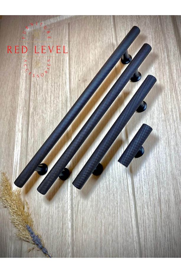 Ender Siyah 192 Mm Lüks Metal Kulp Modelleri Dolap Çekmece Mobilya Mutfak Kulbu - 3
