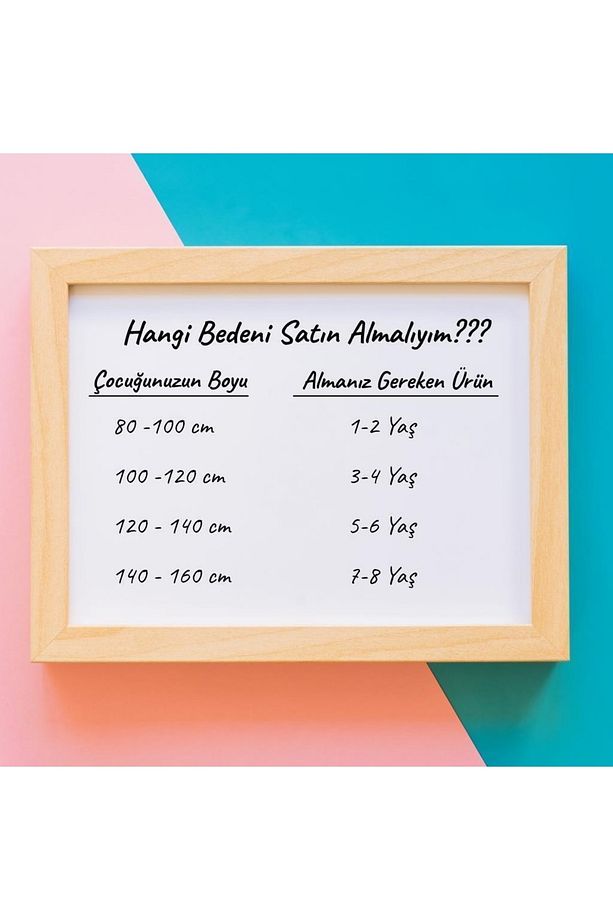 Merino Yün Kamp Temalı Kolsuz Tek Katlı Çocuk Uyku Tulumu - 2