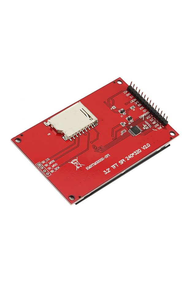 3.2” 320x240 Lcd Tft Modül Dokunmatik Ilı9341 Spı Ekran Sd Soket Touch Arduino Raspberry Pi - 3