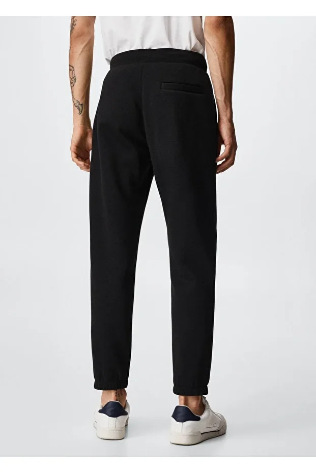 Sürdürülebilir Pamuklu Jogger Pantolon - 4