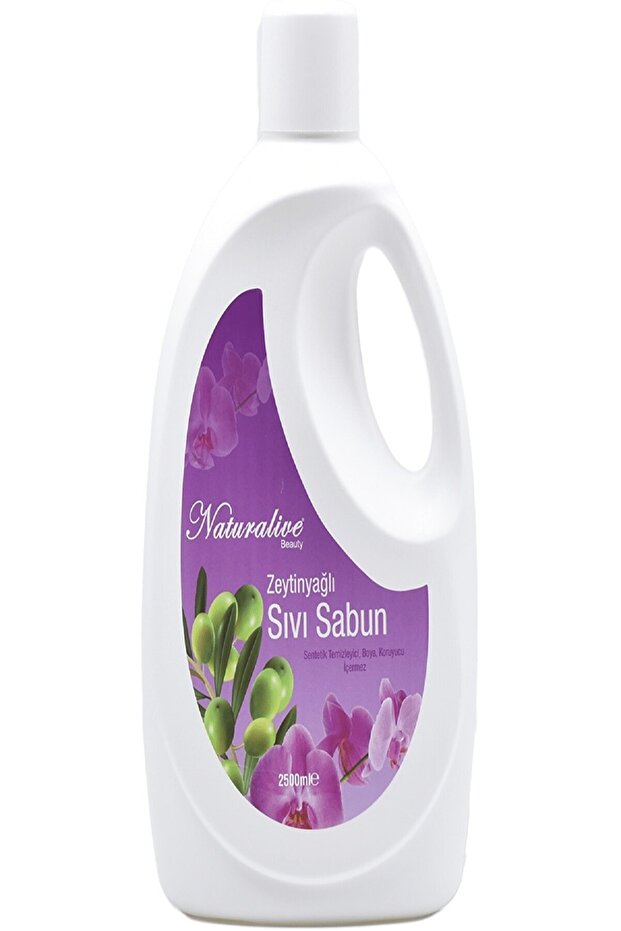 Natural Olive Oil Liquid Soap 2500ml Gmdes Certified