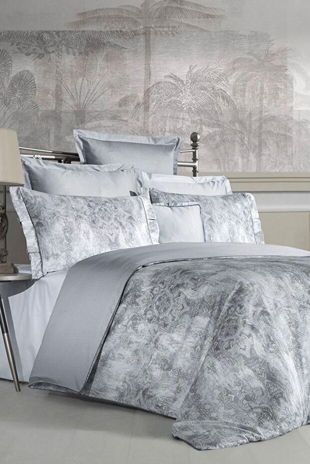 300Tc Cotton Satin Double Duvet Cover Set - Tripoli V2