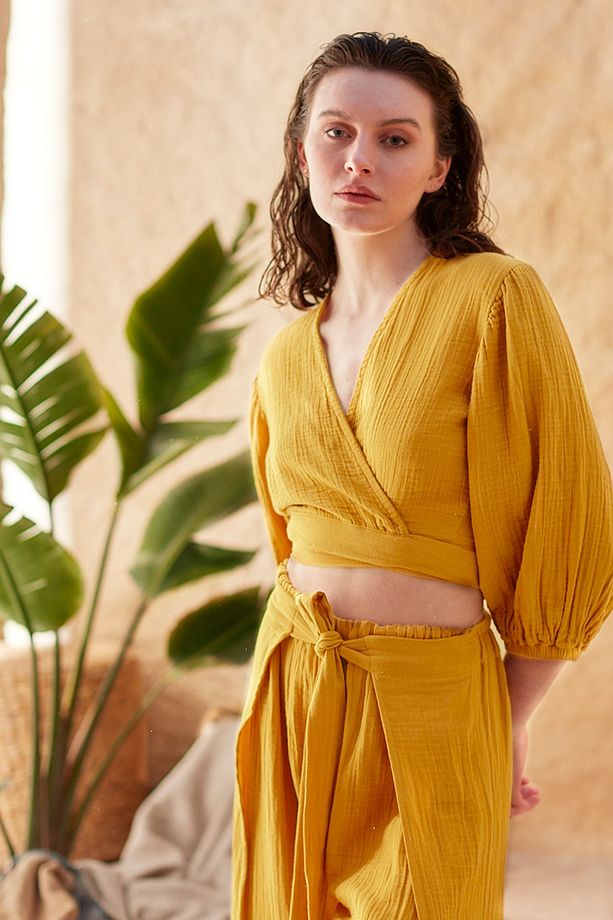 Mitra Pamuklu Crop - 3