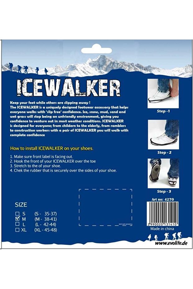 Ice Walker Bot Tabanı İçin Kar Zinciri - 3